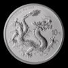 China - 10 Yuan Dragón 2025 - 1 Oz de Plata .999 BU