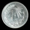 Mexico -1$ Un Peso Resplandor año 1933 , 16,56  Gr. de Plata
