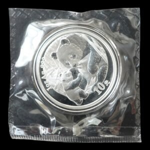 Moneda Panda 2005  – 1 Oz. Plata .999 – 10 Yuan China (Sellada)