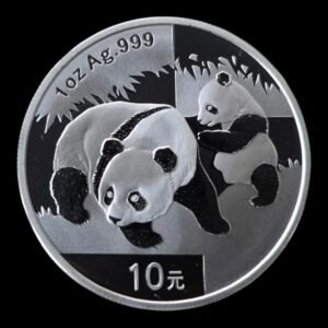Panda 2008 – Moneda 10 Yuan China – 1 Onza de Plata .999