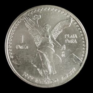 Moneda 1 Onza de Plata .999 Libertad - Mexico 1993