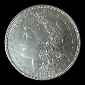 Moneda 1 Dollar de Plata  "Morgan Dollar" - USA 1921 , 26,75 Gr.