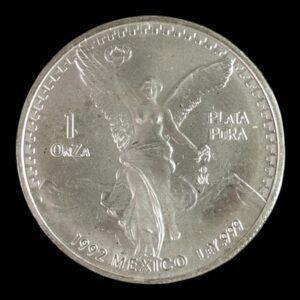 Moneda Libertad 1 Onza de Plata .999 – Mexico 1992
