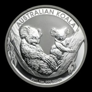 Australia - 1 Onza Koala 2011- Plata Pura .999 - 1 Dólar - (Perth Mint)