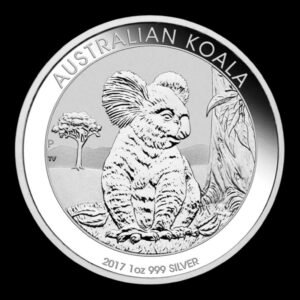 Australia - 1 Onza Koala 2017 - Plata Pura .999 - 1 Dólar - (Perth Mint)
