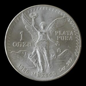 México – 1 Onza de Plata .999 ‘Libertad’ – 1986