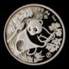 Panda 1992  Proof– Moneda 10 Yuan China – 1 Onza de Plata .999