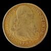 Colombia – 8 Escudos de Oro – 1795 J.F. – Carlos IV – Popayán – 26,95 g (Escasa – MBC-)