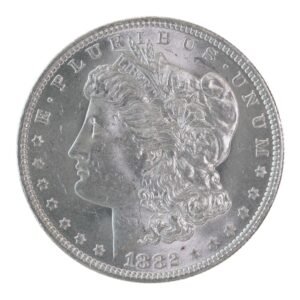 EE. UU. – 1 Dólar de Plata ‘Morgan’ – 1882 – Nueva Orleans (O) – 26,75 g (.900)
