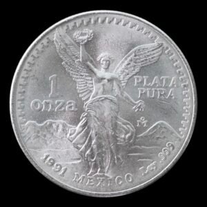 México – 1 Onza de Plata Pura .999 ‘Libertad’ – 1991