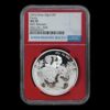 Panda 2025 – Moneda 10 Yuan China – 1 Onza de Plata .999 – ( BICE & Coin Expo Show Release) - NGC MS70