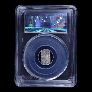 Alternative view of Japon Tokugawa Shogunate 1859 - 1868 1 Shu "Kaei Isshugin" Plata (.968) 1,9 Gr -  MS61