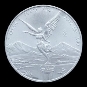 México – 1 Onza de Plata .999 ‘Libertad’ – 2012
