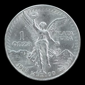 México – 1 Onza de Plata .999 ‘Libertad’ – 1988 (Rara)