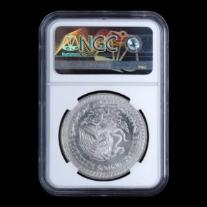 Alternative view of México – 1 Onza de Plata .999 ‘Libertad’ – 1998 - NGC MS67