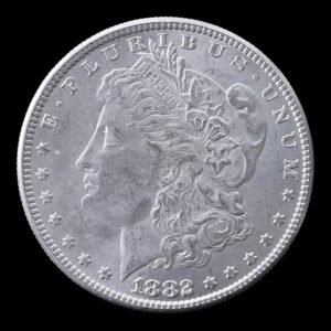 EE. UU. – 1 Dólar de Plata ‘Morgan’ – 1882 – Nueva Orleans (O) –  26,73 g (.900)