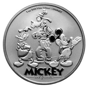Niue – 2 Dollars ‘Disney Mickey & Amigos’ – 2025 – 1 Onza de Plata .999 BU