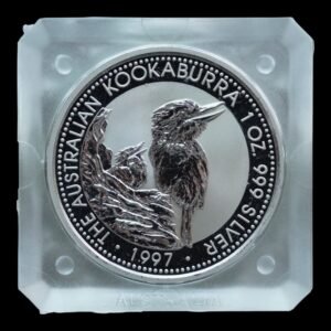 Australia - 1 Onza Kookaburra 1997 - Plata Pura .999 - 1 Dólar - (Perth Mint)