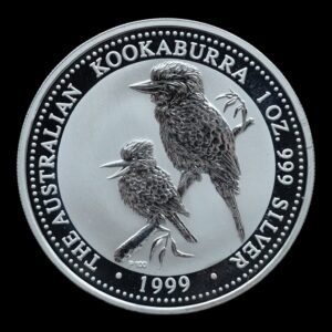 Australia – 1 Onza Kookaburra 1999 – Plata Pura .999 – 1 Dólar – (Perth Mint)