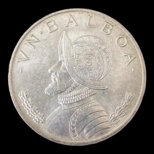 Panamá – 1 Balboa de Plata .900 – 1966 – República de Panamá