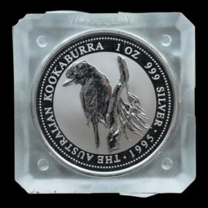 Australia – 1 Onza Kookaburra 1995 – Plata Pura .999 – 1 Dólar – (Perth Mint)