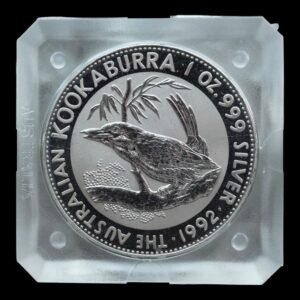 Australia - 1 Onza Kookaburra 1992 - Plata Pura .999 - 1 Dólar - (Perth Mint)