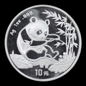 Panda 1994 – Moneda 10 Yuan China – 1 Onza de Plata .999