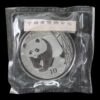 Panda 2002 – Moneda 10 Yuan China – 1 Onza de Plata .999 (Sellada)