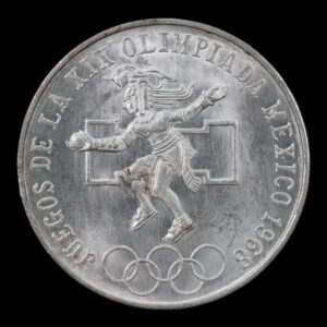 México – 25 Pesos de Plata ‘Juegos Olímpicos’ – 1968 – 22,50 g (.720)