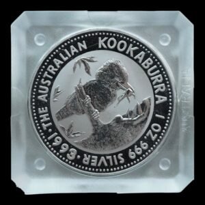 Australia - 1 Onza Kookaburra 1993 - Plata Pura .999 - 1 Dólar - (Perth Mint)