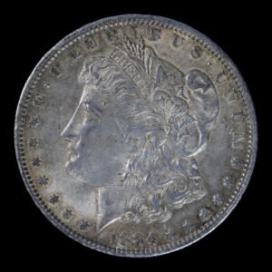 EE. UU. – 1 Dólar de Plata ‘Morgan’ – 1884 – Nueva Orleans (O) – 26,68 g (.900)