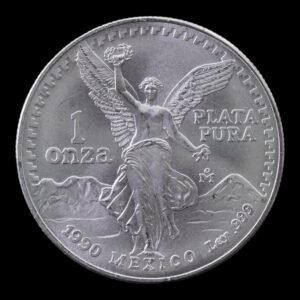 México – 1 Onza de Plata .999 ‘Libertad’ – 1990