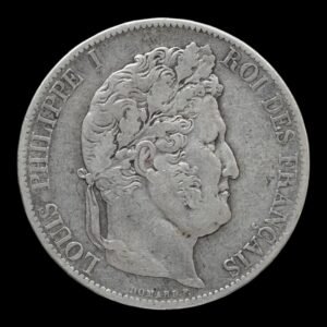 Francia – 5 Francos de Plata ‘Louis-Philippe I’ – 1848 A – Paris– g (.900)