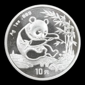 Panda 1994 – Moneda 10 Yuan China – 1 Onza de Plata .999