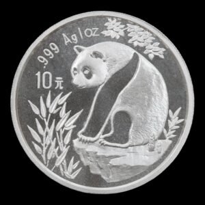 Panda 1993 – Moneda 10 Yuan China – 1 Onza de Plata .999