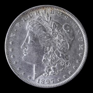 EE. UU. – 1 Dólar de Plata ‘Morgan’ – 1897– Philadelphia Mint – 26,70 g (.900)