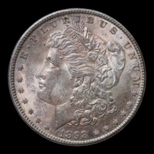 EE. UU. – 1 Dólar de Plata ‘Morgan’ – 1898– Philadelphia Mint – 26,68 g (.900)