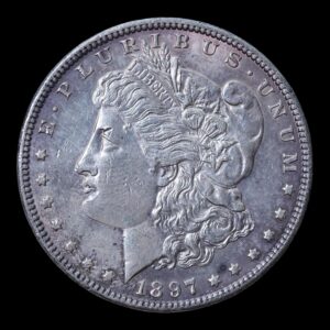 EE. UU. – 1 Dólar de Plata ‘Morgan’ – 1897– Philadelphia Mint – 26,67 g (.900)