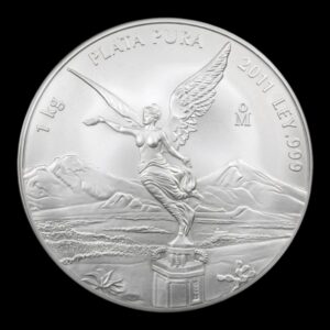 México – 1 kg de Plata .999 ‘Libertad’ – 2011