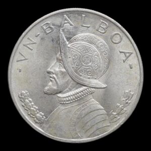 Panamá – 1 Balboa 26,75 Gr de Plata .900 – 1966 – República de Panamá