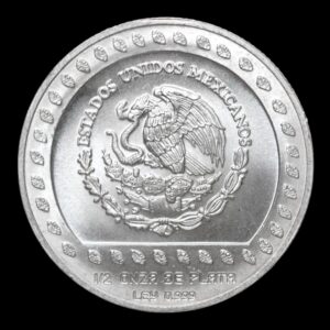 Alternative view of México – 25 Pesos ‘Guerrero Águila’ – 1992 – 1/ 4 Onza de Plata .999