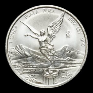 México – 1 Onza de Plata .999 ‘Libertad’ – 1997 (ESCASA)