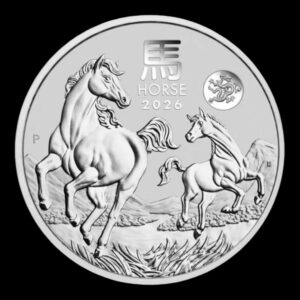 Australia – 1 Dollar – 2026 – “Serie Lunar III - Dragon Privy” – 1 Onza de Plata .9999 – BU