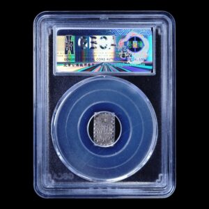 Alternative view of Japón – 1 Shu “Kaei Isshugin” – Tokugawa Shogunate (1859–1868) – 1,9 g Plata (.968) – MS62