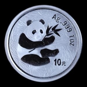 Panda 2000 – Moneda 10 Yuan China – 1 Onza de Plata .999