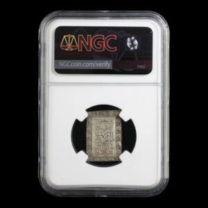Alternative view of Japón – 1 Bu de Plata – Era Ansei (1859–1868) – NGC MS62