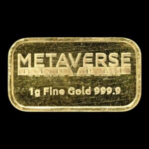 Brasil - Lingote 1 Gramo de oro .999  Metaverse