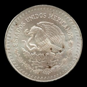 Alternative view of México – 1 Onza de Plata .999 ‘Libertad’ – 1990