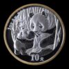 Panda 2005 – Moneda Conmemorativa China 10 Yuan  – “Beijing Coin Expo” – 1 Onza de Plata .999