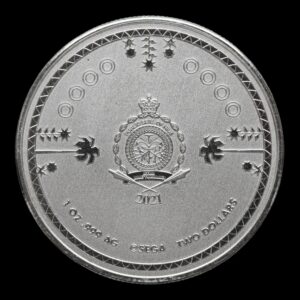 Alternative view of Niue – 2 Dollars – 2021 – “Sonic The Hedgehog” – 1 Onza de Plata .999